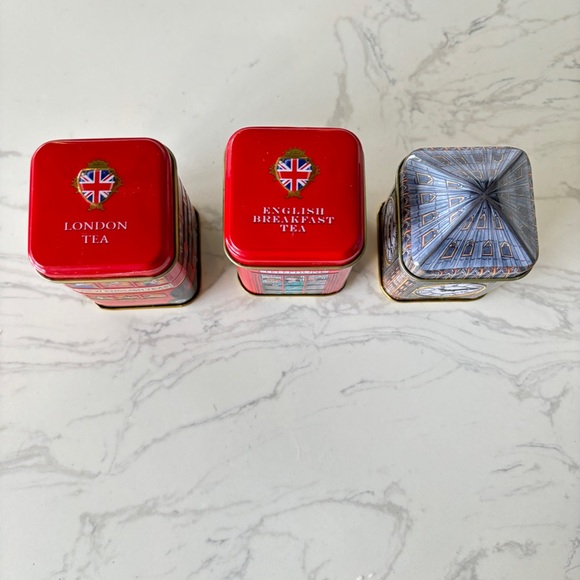 English Tea tins - set of three. - Picture 5 of 8